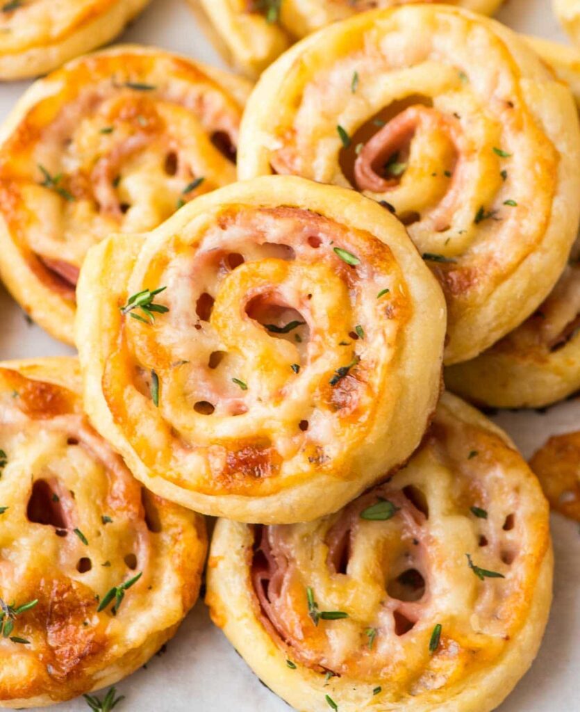 Ham and Cheese Pinwheels by Well Plated