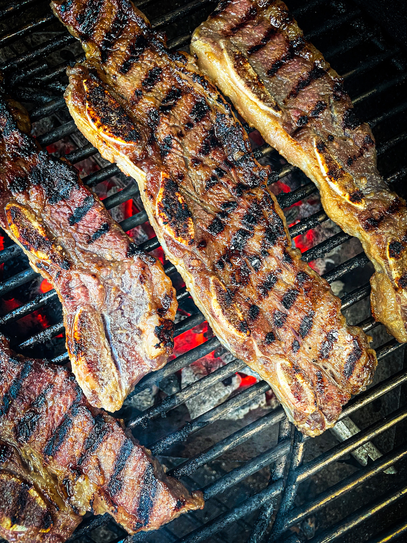 Grilling Korean Short Ribs