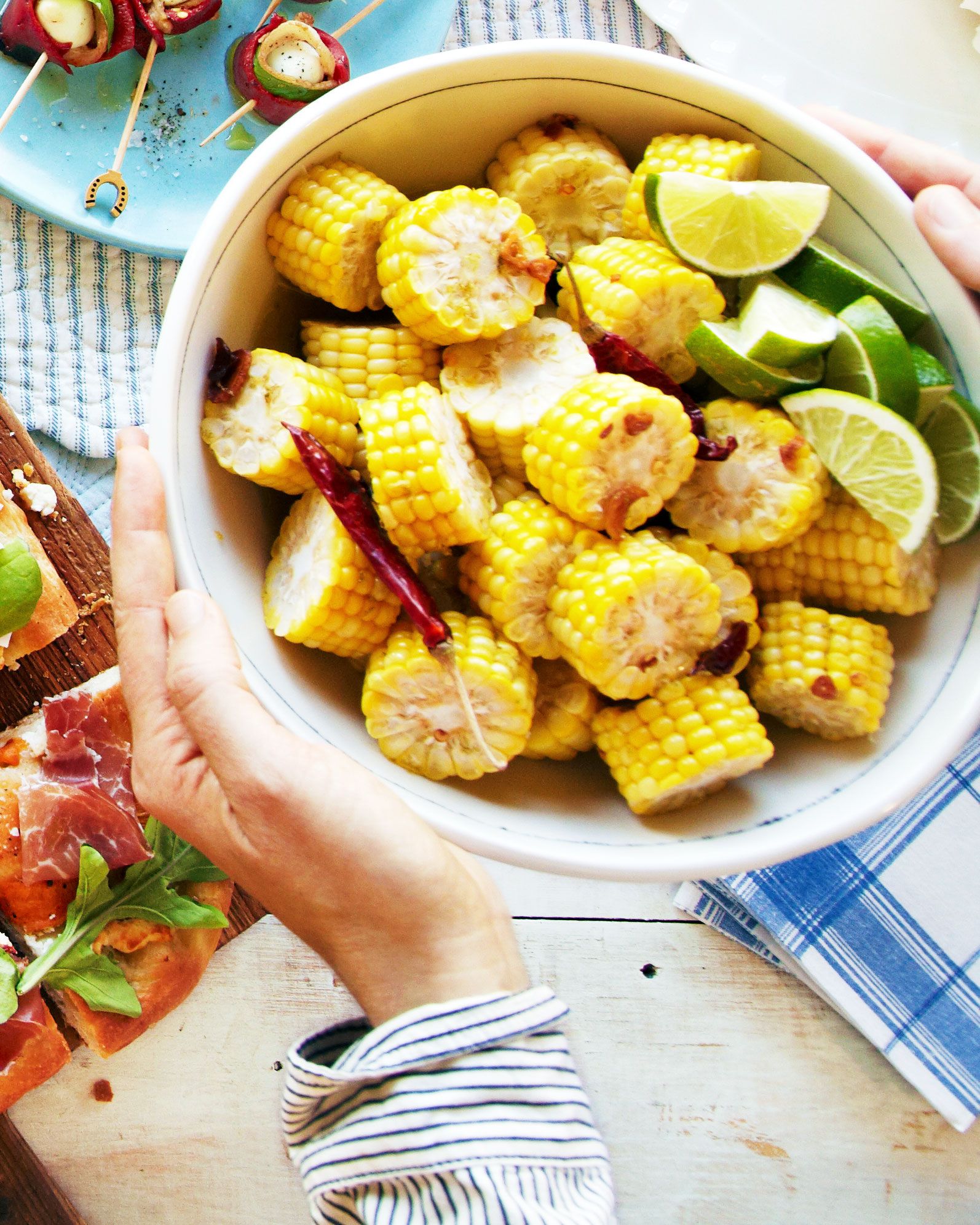 Corn wheels by Country Living