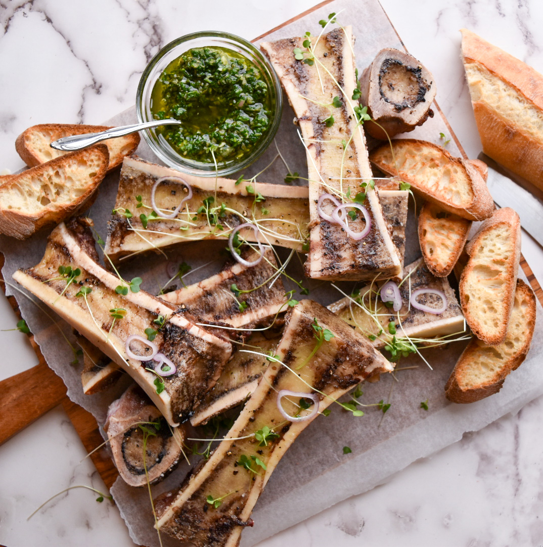 Roasted Beef Marrow Bones Recipe