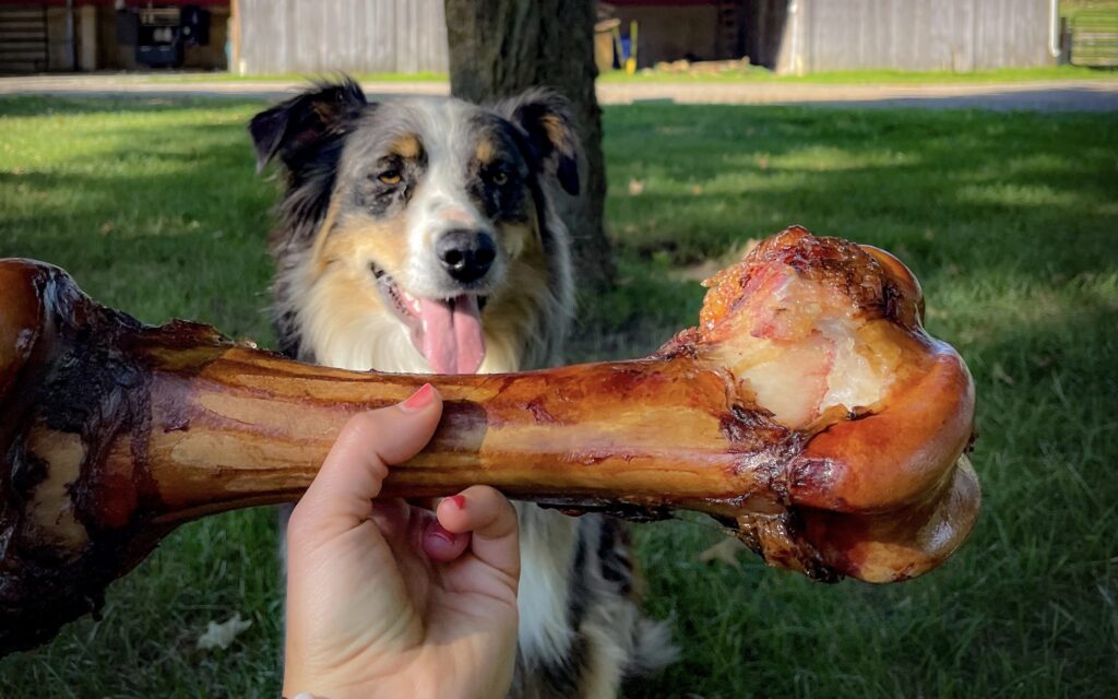 Smoked beef dog bones