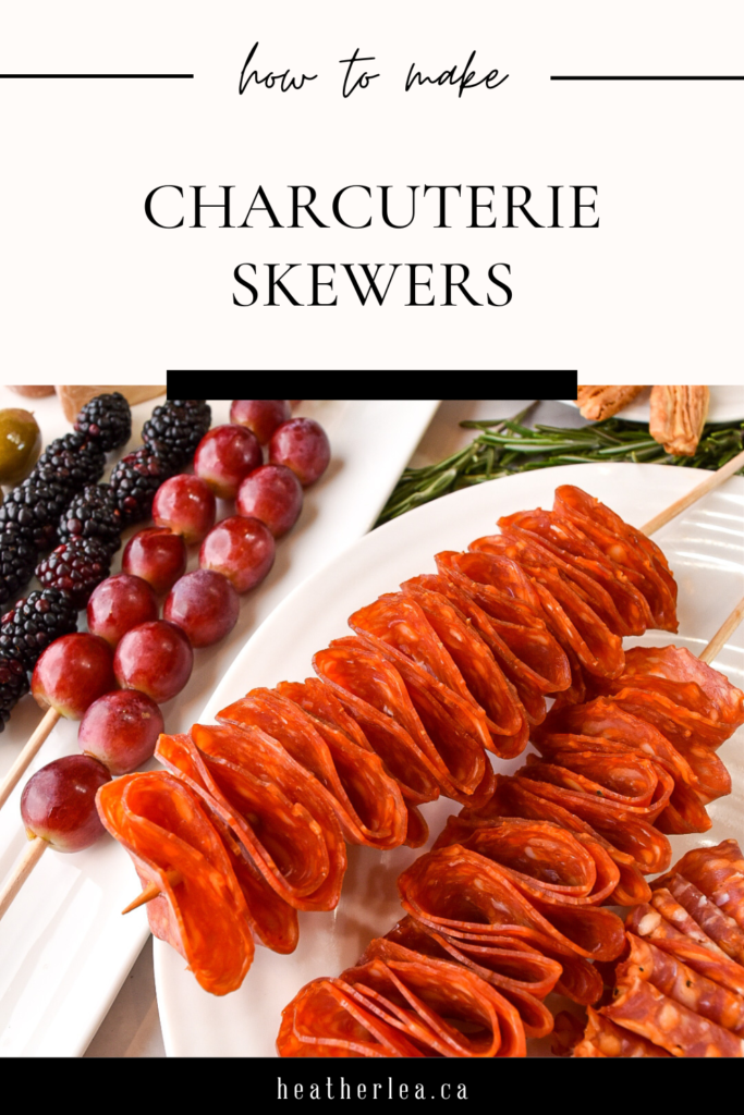 How to Make Charcuterie Skewers